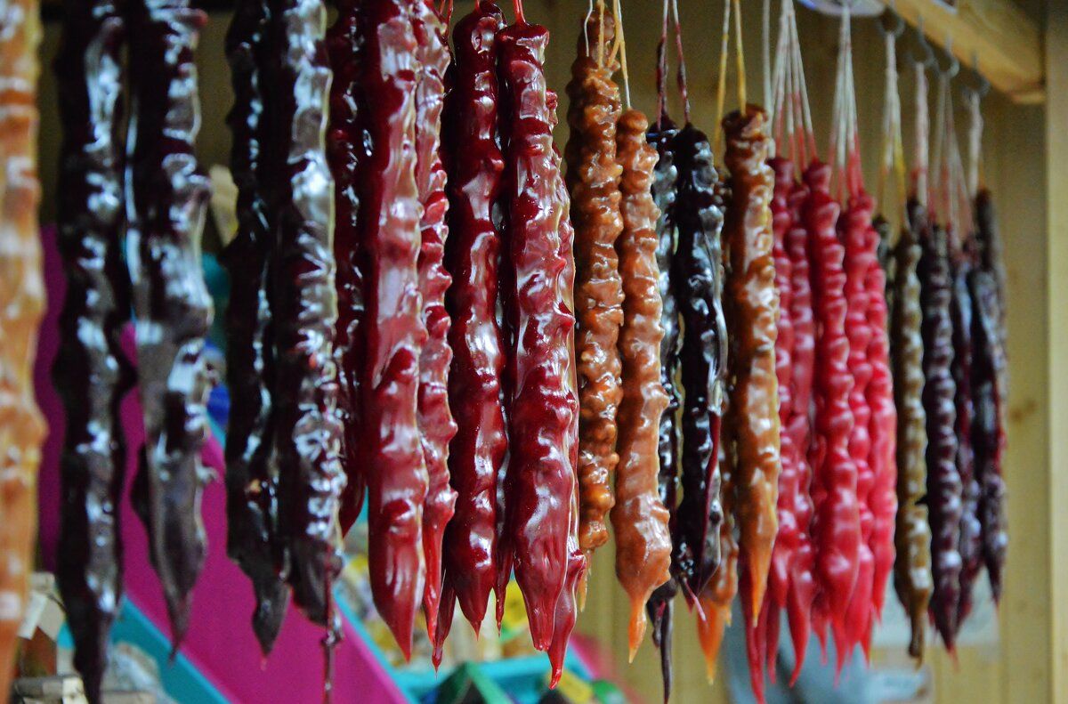 Чурчхела (виноград / гранат)